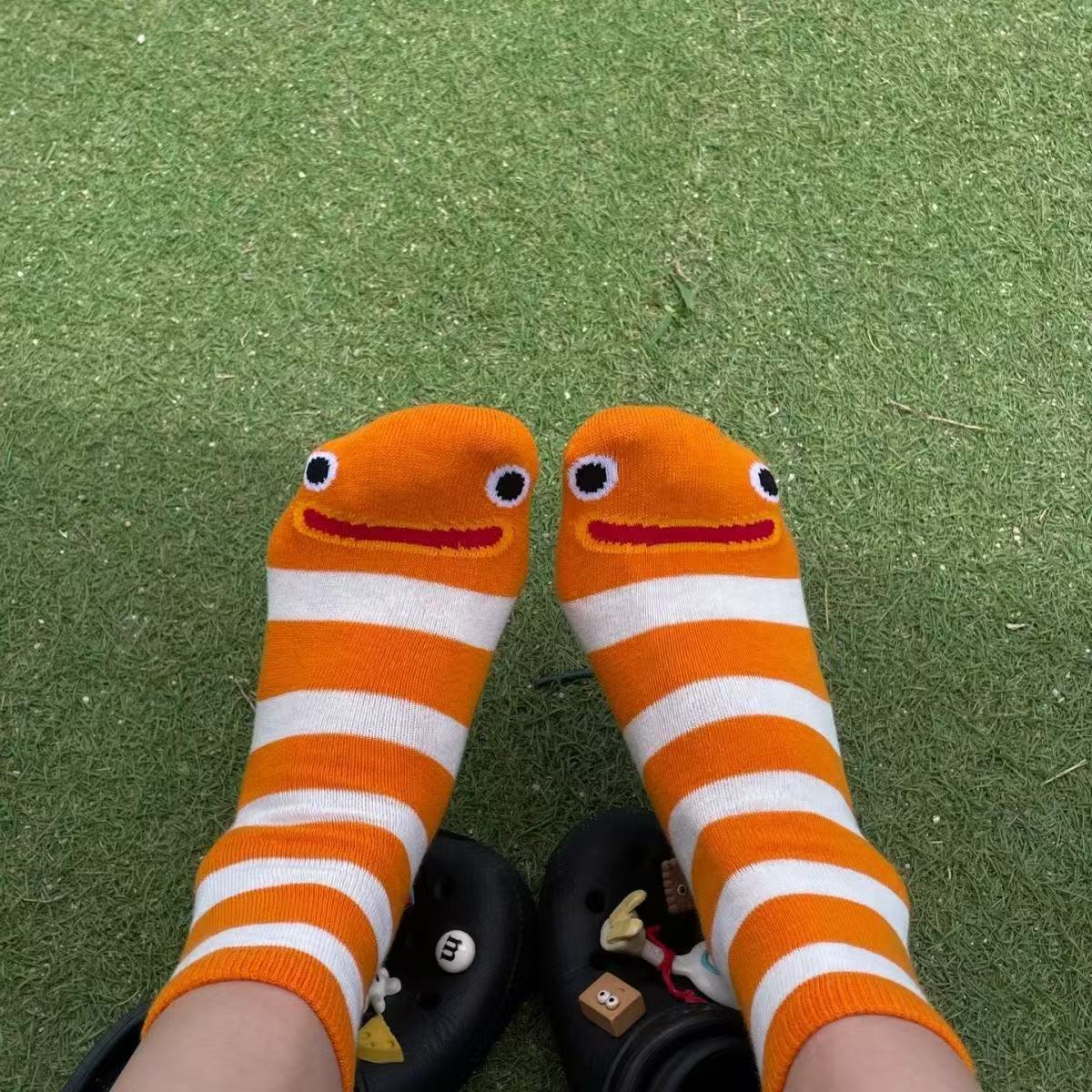 🧦 Offizieller Shop – Clownfisch-Socken | Weich, bequem und voller Spaß